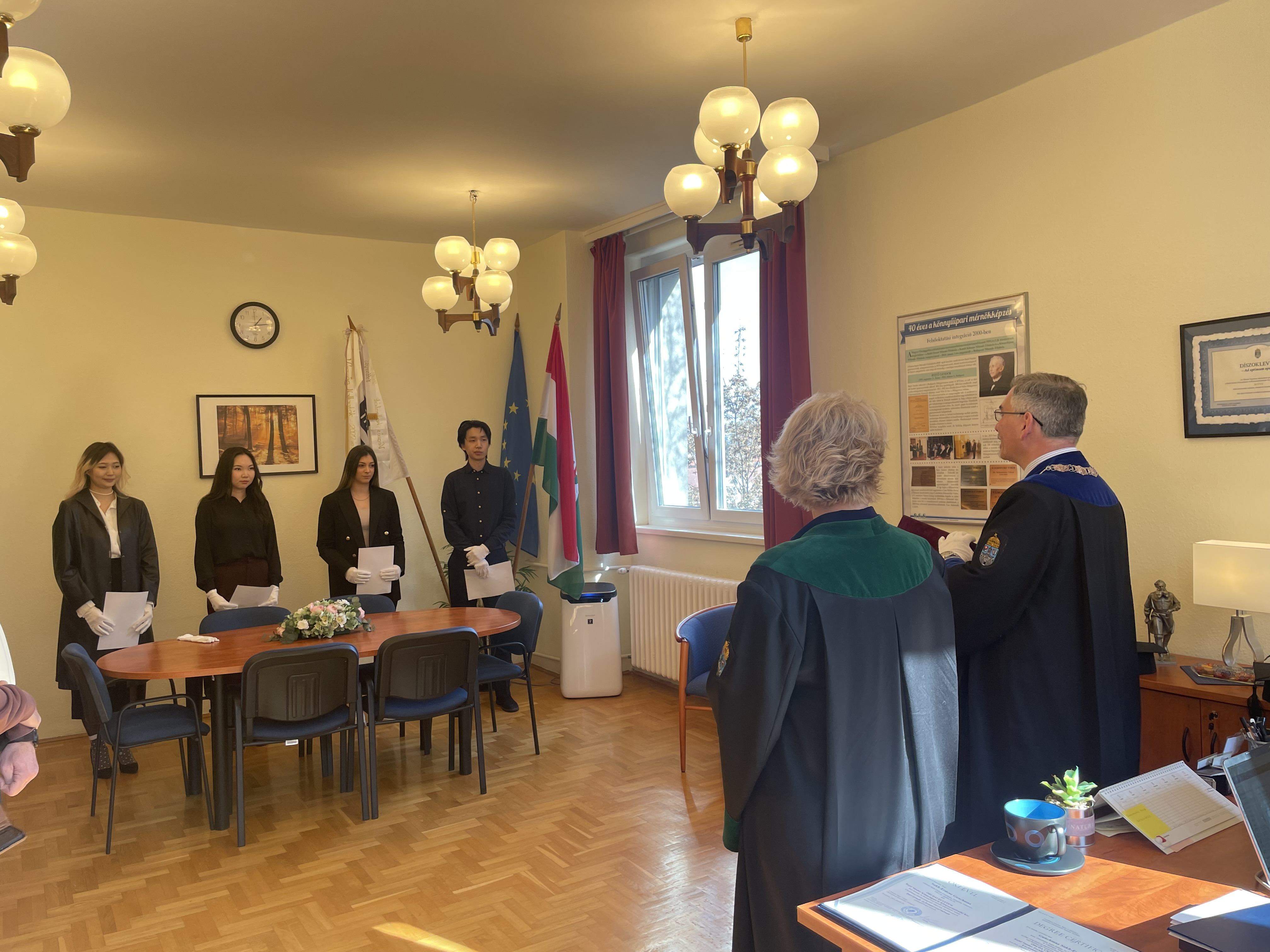 Graduation Ceremony at the Rejtő Sándor Faculty